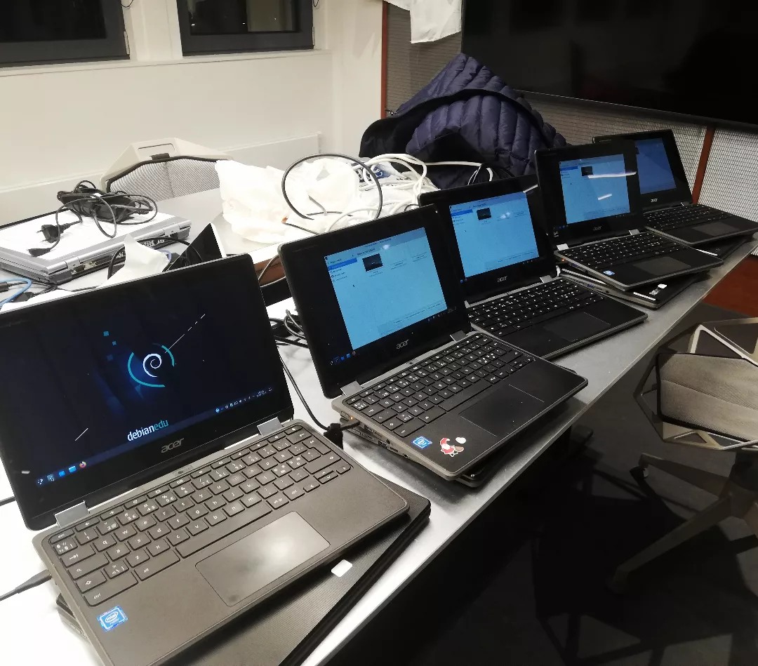 PC-er som installeres